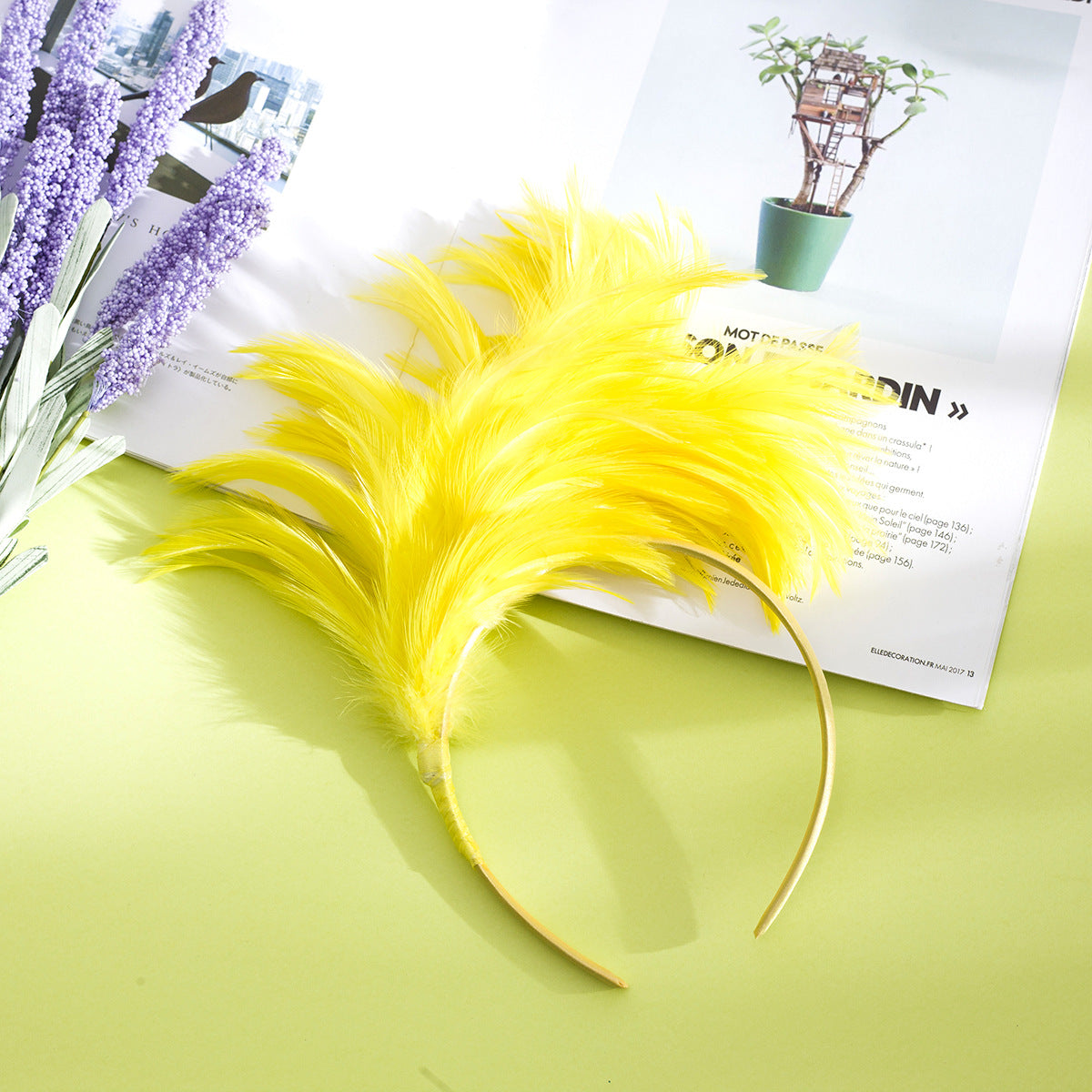 Wholesale Colorful Feather Headdress